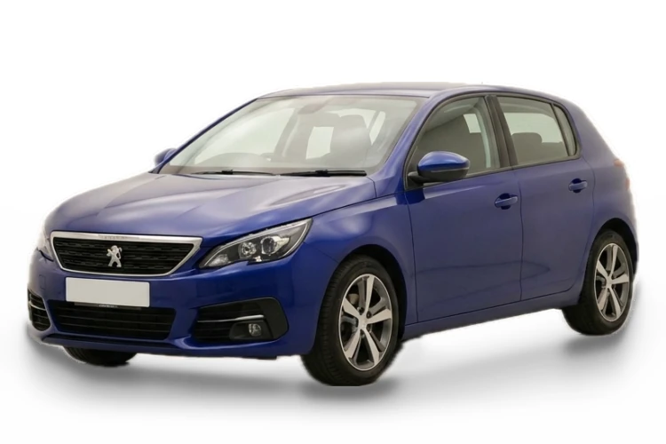Malta eCar Hire Category COMP: Peugeot 308 or similar (representative image)